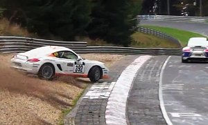 Nurburgring’s Luckiest Drivers Drift Out of Control, But Don’t Crash: Short Driving Lesson