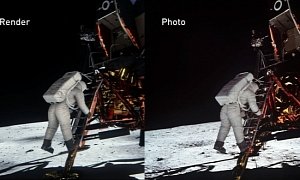 nVIDIA Proves Lunar Landing Was True Using Advanced CGI