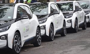NYC Parks Receives 20 New BMW i3 Vehicles for 2015 TreesCount! Census