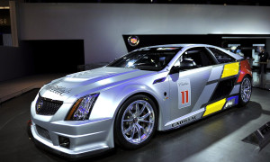 NYIAS 2011: Cadillac CTS-V Race Car <span>· Live Photos</span>