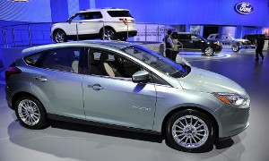 NYIAS 2011: Ford Focus Electric <span>· Live Photos</span>