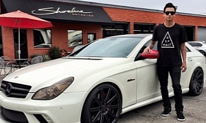 Nyjah Huston Parts Ways With His First Car, a CLS 63 AMG