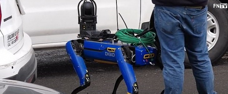 NYPD is using a Boston Dynamics Spot robot to fight crime, called Digidog