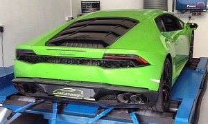 Oakley Design Working on Lamborghini Huracan Engine Tuning, Sounds Explosive on Dyno