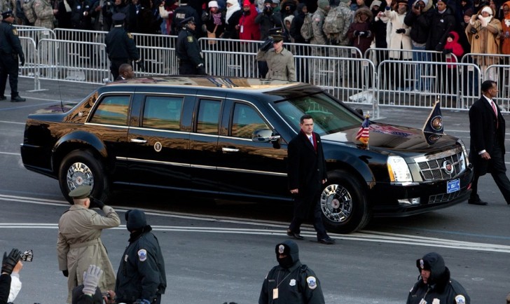 Barack Obama's Cadillac limo