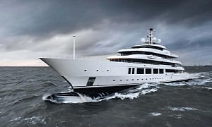 Oceanco Infinity Is the Largest Yacht Ever Built in the Netherlands
