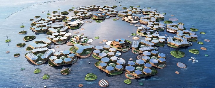 Oceanix, the Floating Utopian City That Would Save Coastal Communities