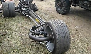Odd Four-Wheeled Vehicle Straight Out of Russia