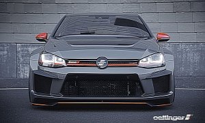 Oettinger Reveals Monster VW Golf R500 at Worthersee 2015