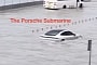 Of Course It Tay-Can! Porsche Taycan Drives Through Flooded Dubai Without Breaking a Sweat