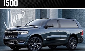 Of Course, Someone Morphed the 2025 Ram 1500 Ramcharger Into a Two-Door Off-Road SUV