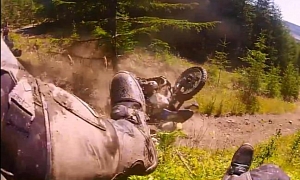 Off-Road Failure to Communicate Crashes BMW R1200GS