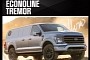 Off-Road Ford Econoline Tremor Imagines an F-150 Adapting to E-Series #Vanlife