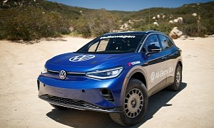 Off-Road Modified VW ID.4 SUV to Compete in 1,000-Mile Race, Looks Ready to Win