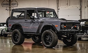Off-Road-Primed 1976 Ford Bronco Looks Out of Place Indoors