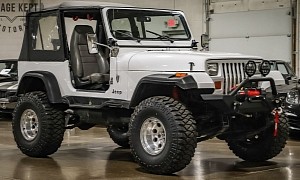 Off-Road-Ready Jeep Wrangler YJ for Sale, and It's Not That Costly