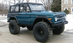 Off-Road Rig: 1973 Ford Bronco With F-250 Truck V8 Engine Swap Flaunts 40” Tires