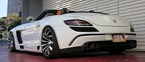 Office-K Gifts FAB Design SLS Roadster with Forgiato Wheels