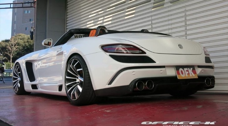 Office-K Gifts FAB Design SLS Roadster with Forgiato Wheels 