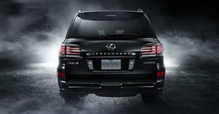 Lexus LX supercharged in Middle East