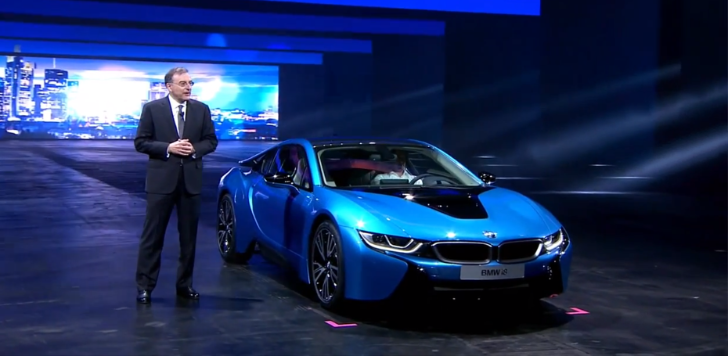 BMW CEO Introducing the BMW i8
