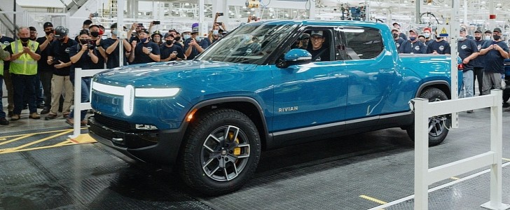 Rivian's plant in Georgia will produce more than double what the Normal plant (in the picture) delivers