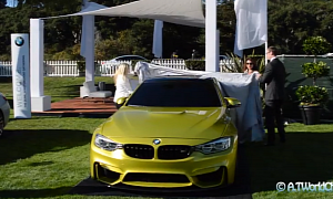 Official Unveil of the M4 Coupe at the Quail