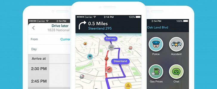Waze is available for both Android and iOS