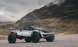 Offroad Pagani Huayra Rendering is Not Here to Offend