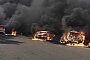 Oil Tanker Explodes in Lagos, Nigeria, 54 Cars Burn in the Fire