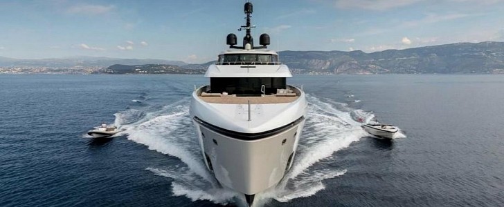 Cloud 9 is the first hull of the 62Steel Series of Sanlorenzo yachts