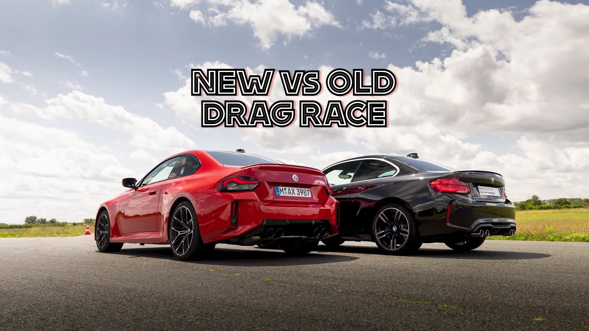 Old BMW M2 Drag Races New G87, It Ends Poorly for the F87 - autoevolution