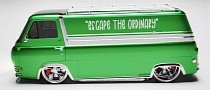Old Ford Econoline Van Goes for Digital Custom Life to “Escape the Ordinary”