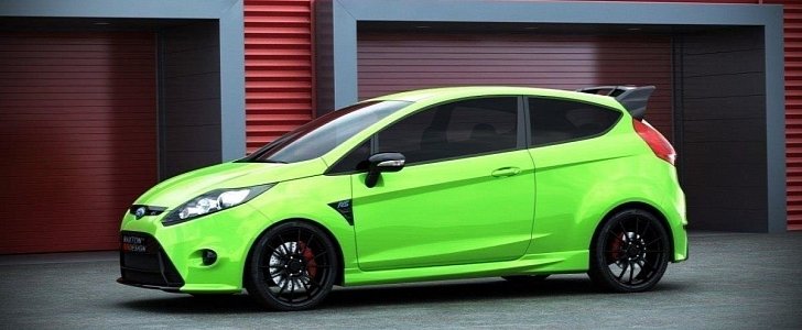 Old Ford Fiesta Gets Real Focus Rs Body Kit Looks Clean Autoevolution