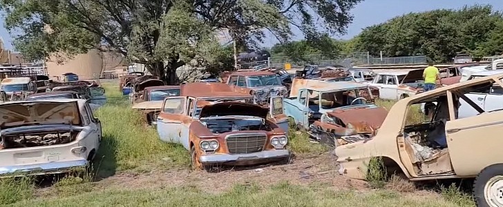 Old Studebaker junkyard