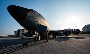Old KC-135 Stratotanker Looks Meaner Than It Is on Mission in Japan