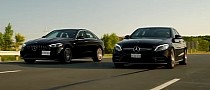 Old Mercedes-AMG C 43 Drag Races New C 43, Proves There Is No Replacement for Displacement