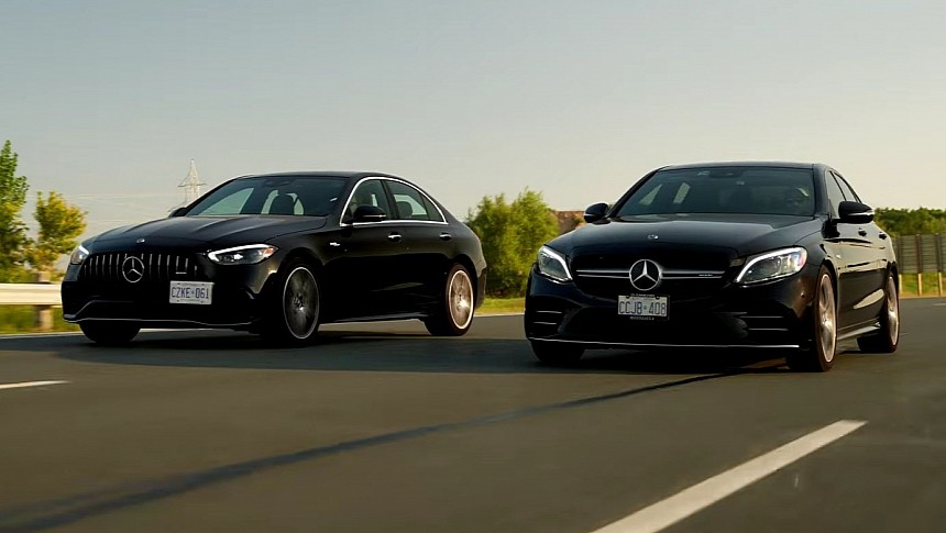 Old Mercedes-AMG C 43 Drag Races New C 43, Proves There Is No Replacement  for Displacement - autoevolution