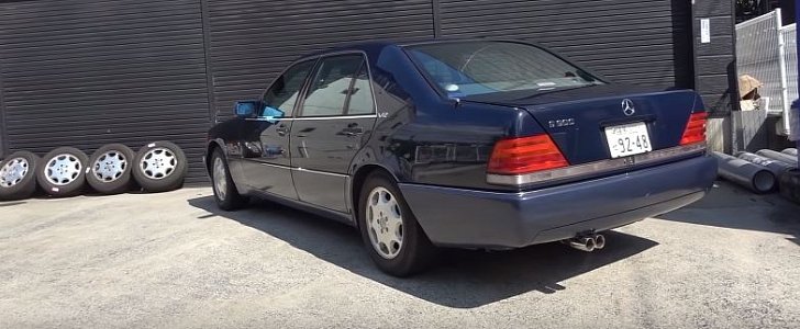 Old Mercedes-Benz S600 sounds like a Zonda