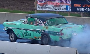 Old Pontiac Star Chief Comes Back to Life as "Joker" Gasser, Runs 9s