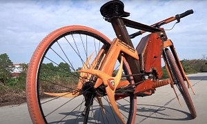 Old, Rusty Two-Wheeler Gets a Complete Makeover, Returns as a Stunning Lamborghini E-Bike