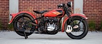 Old School 1935 Harley-Davidson RL 45 Was Built for Solo Riders