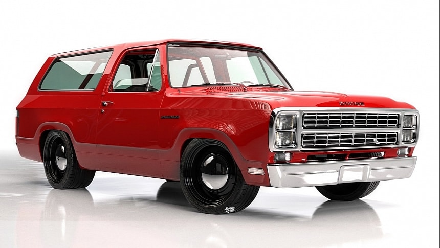 Dodge Ramcharger rendering by abimelecdesign