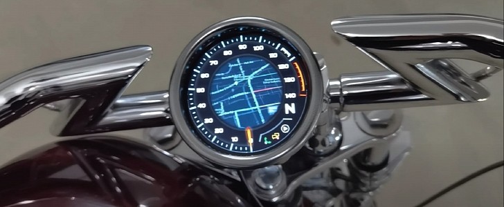 CMoto Corbit smart motorcycle cockpit