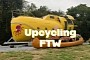 Old Ship Lifeboat Is Reborn as a Bright Yellow Submarine for the Entire Family