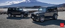 Old vs. New: Mercedes-AMG G63 Photo Shoot from Japan