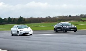 Old vs New Tesla Model 3 Battle Shows There’s No Such Thing as Identical Cars