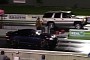 Older GMC Yukon Drags Jaguar F-Type, Somehow Turbos Its Way Through a Victory