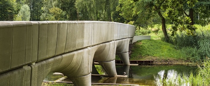 Longest 3D printed concrete bridge in the world