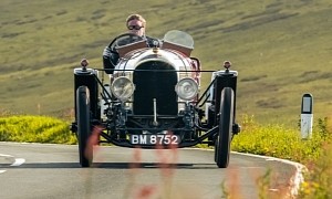 Oldest Surviving Bentley Returns to the Isle of Man, Leads Historic Vehicle Parade